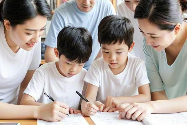 Setting up a family chore chart