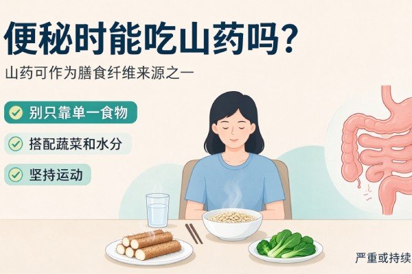 便秘的时候能不能吃山药