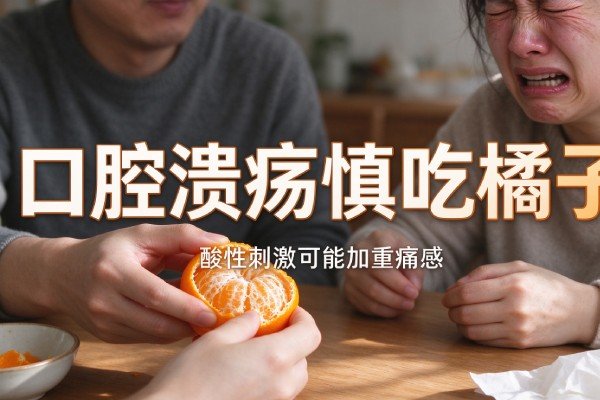 口腔溃疡的时候能不能吃橘子