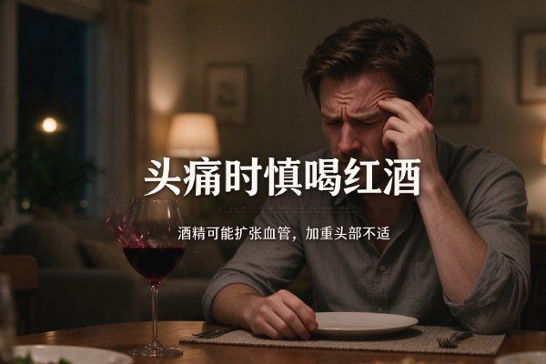 头痛的时候能不能喝红酒